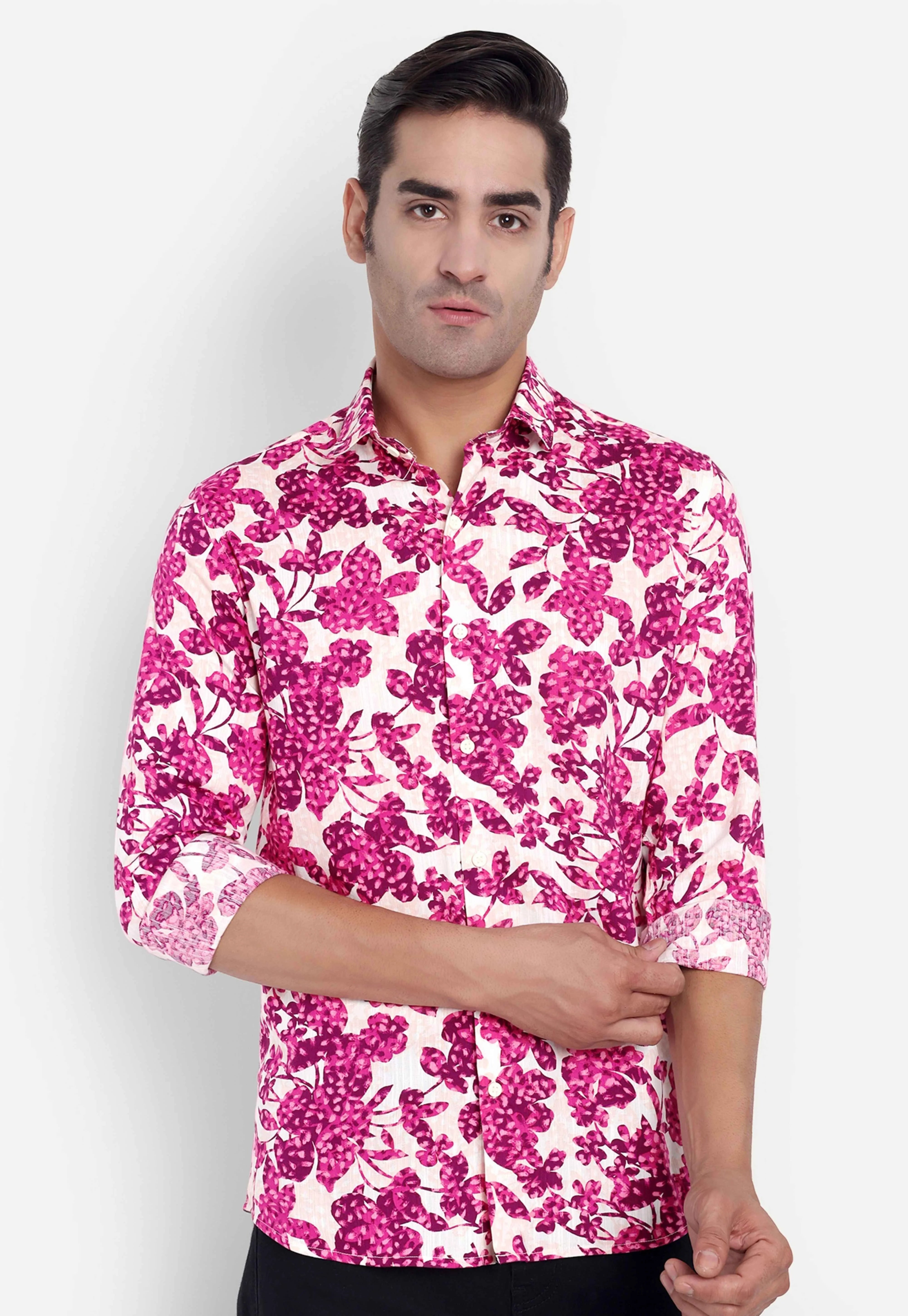 Berry Pink Full Sleeve Shirt